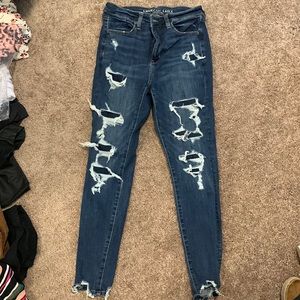 American eagle ripped jeans next level stretch